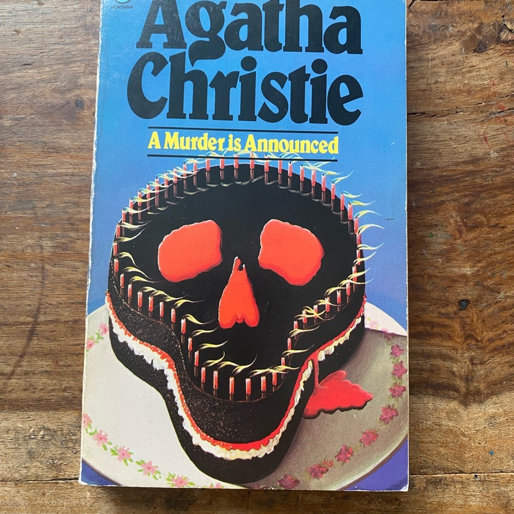 Agatha Christie 'A Murder is Announced' Book